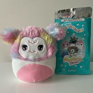 Squishmallows NEW Mystery Squad 5" Sparkly Yeti